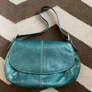 Cole Haan leather shoulder bag